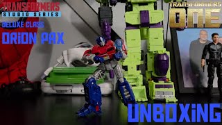 Transformers Studio Series TFONE Deluxe Class Orion Pax - Unboxing