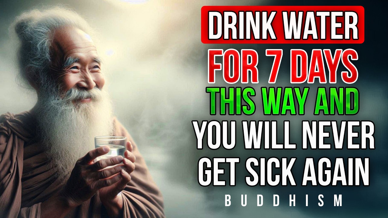 Outline Video 99% of People DON’T KNOW the Correct Way to Drink Water | Buddhist Teachings | Buddhism