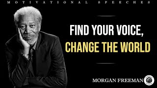 The Power of Words: Motivational Speeches by Morgan Freeman