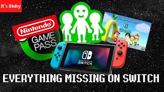 Missing Nintendo Switch Features