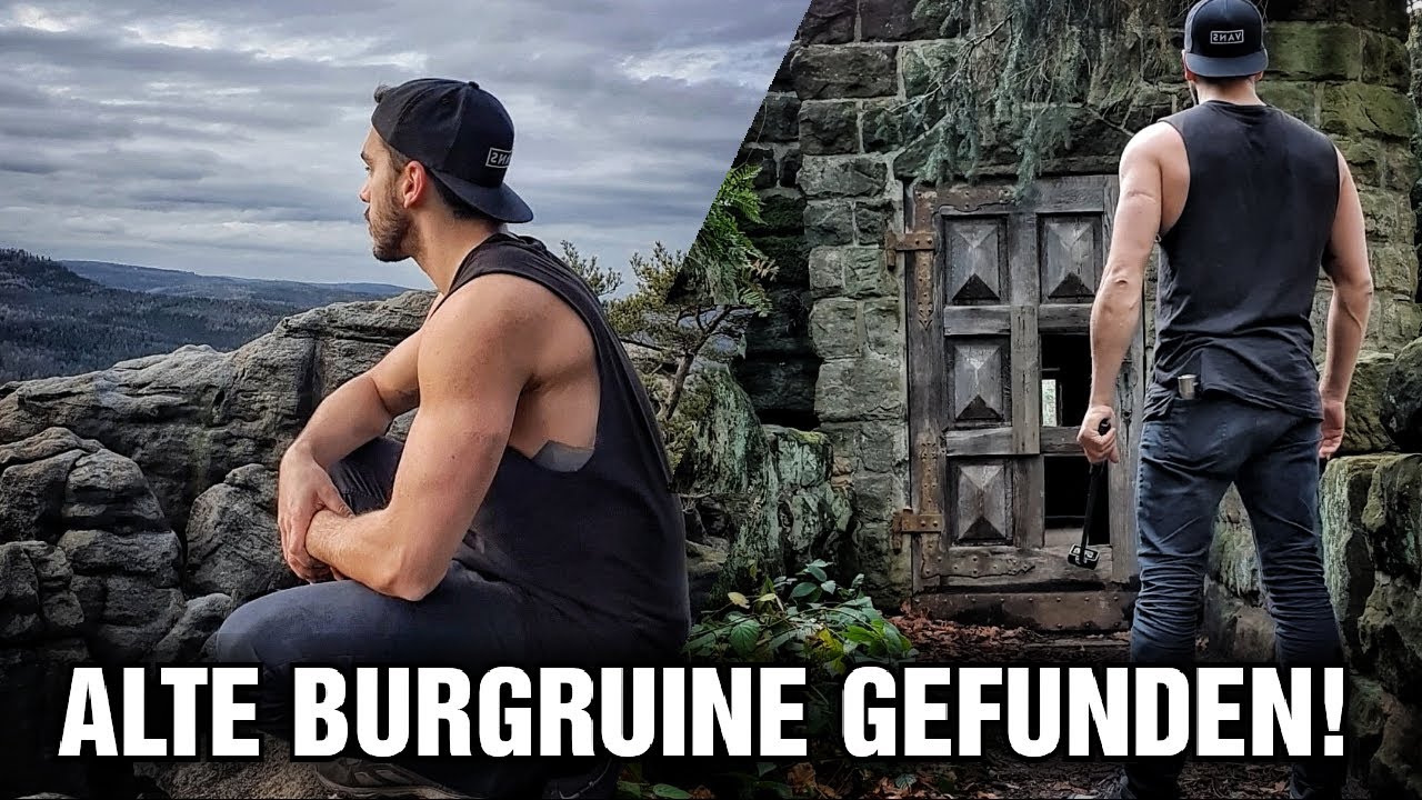 Mysteriöse Burgruine im Elbsandsteingebirge gefunden / Ich passe kaum durch die Felsspalten!