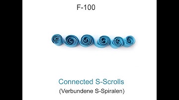 How to make: CONNECTED S-SCROLLS (F-100)
