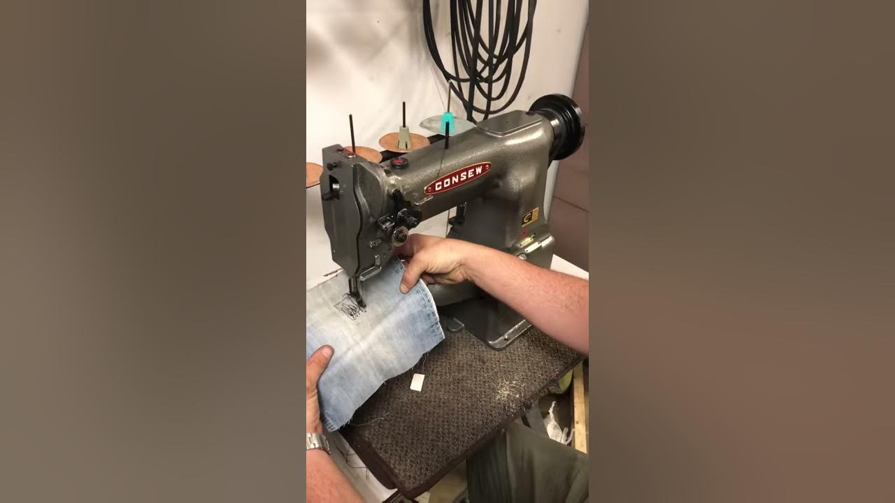 Consew 207 Darning Machine - YouTube