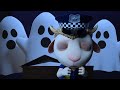 Ghosts come into the room while the policeman is sleeping | Scary Cartoon |  Animaion for kids