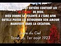 Livre du Ciel- Tome 16, 1er août 1923—  LES "JE T