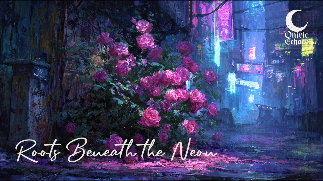 🌑🌱 Roots Beneath the Neon — Dark Urban Ambient Music for RPG & Witchcraft (1 Hour)