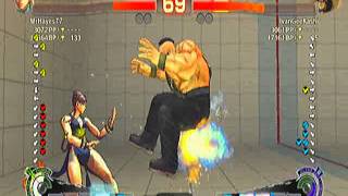 SSF4AE: MrHayes77(Chunli) vs IvanGeeKashi(Zangief)