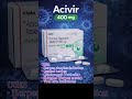 Acivir 400 Mg Tablet Uses | Viral Infection Treatment | Acyclovir Tablet #viralinfection #shorts #TS
