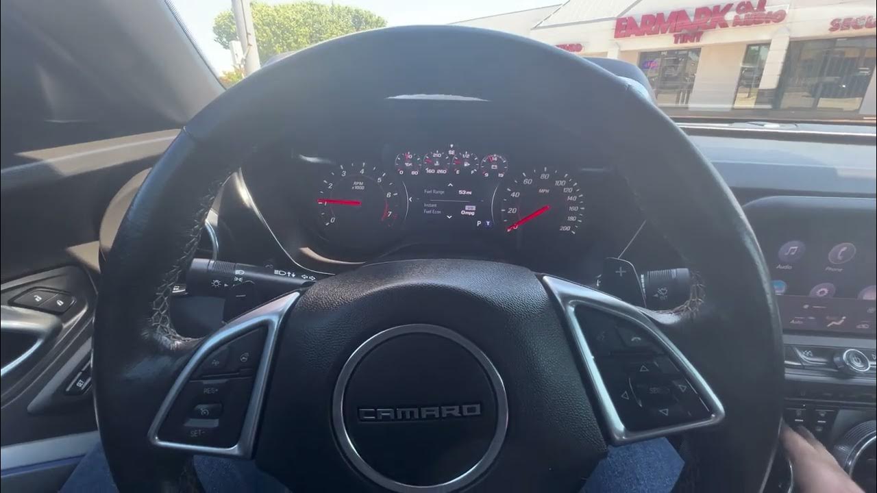 Chevy Camaro SS Igla PIN code system YouTube