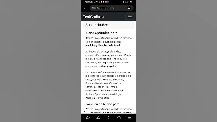 Mi test vocacional