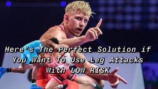 THIS SIMPLE, LOW RISK LEG ATTACK ALLOWS KYLE DAKE TO DOMINATE THE MATS | Kyle Dake Study (Part 1)