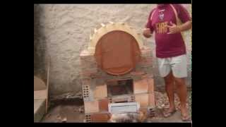 COMO FAZER UM FORNO DE BARRO COM TAMBOR