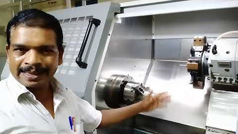 #Part-9#CNC Lathe (Turning Centre)#Facing & #PlainTurning (Manual) on the __By..#Shivalingaiah K J
