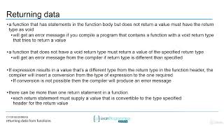 58.Returning data from functions