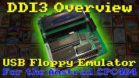 Retro Special - DDI3 USB Floppy Emulator for Amstrad CPC464