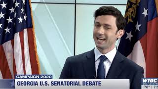 Jon Ossoff obliterates Republican Sen  Perdue in debate Wealth