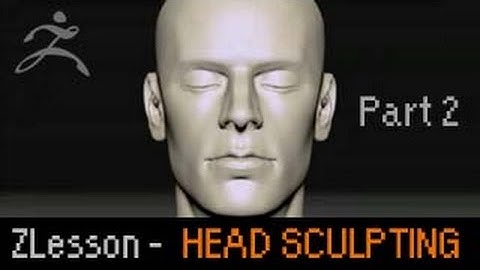 Zbrush Lesson: Head Sculpting Basics p2