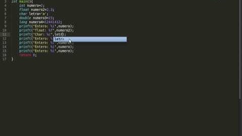 Tutorial 1 Aprendiendo a programar en C.-Librerias y variables(Ubuntu)