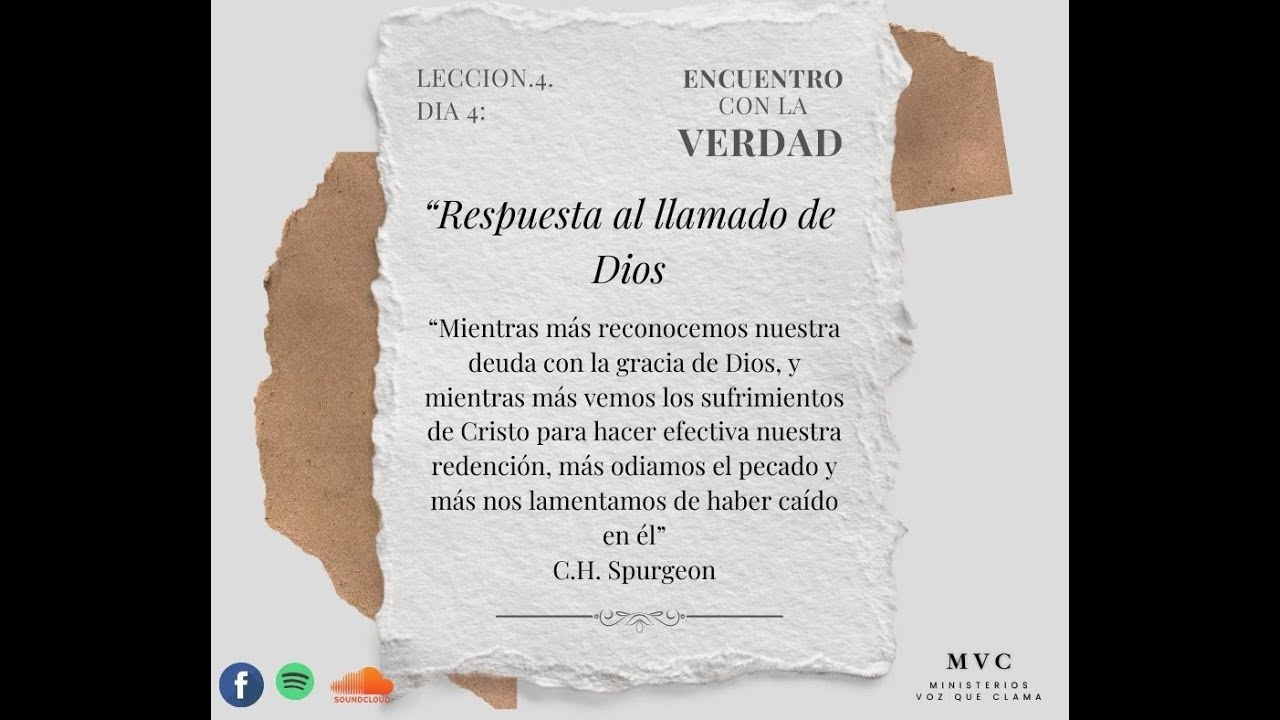 4.4.- EL ARREPENTIMIENTO: Respuesta al llamado de Dios - YouTube