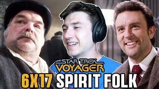 STAR TREK VOYAGER 6X17 “Spirit Folk” | FIRST TIME WATCHING REACTION