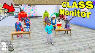 Franklin Tuition Class In Pool & All Avengers ,Shinchan Jion's & GreenHulk,RedHulk Punished In GTA 5