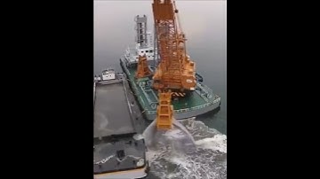 Powerful dredging  machine