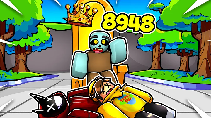 Breaking The WORLD RECORD For BIGGEST KILLSTREAK In The Strongest Battlegrounds