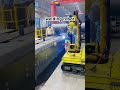 Weld a beam of bridge girder erection machine #welding #weldingmachine #machine