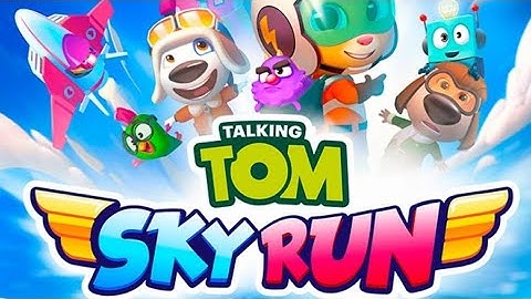 TALKING TOM SKY RUN - Gameplay Walkthrough Part 1 Android / iOS- Level 20 - 25
