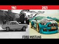 Ford Mustang Evolution (1961 - 2021)