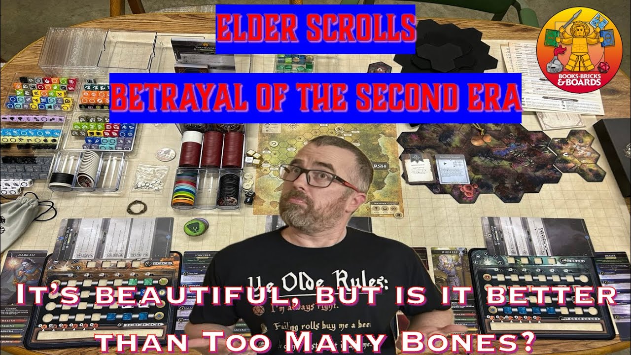 Elder Scrolls Betrayal of the Second Era (The Board Game that Wants to be an RPG)