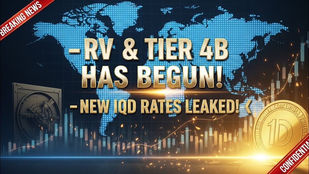 Официально стартует Tier 4B RV! Новые ставки переоценки IQD и утечки информации о секретном обмен...