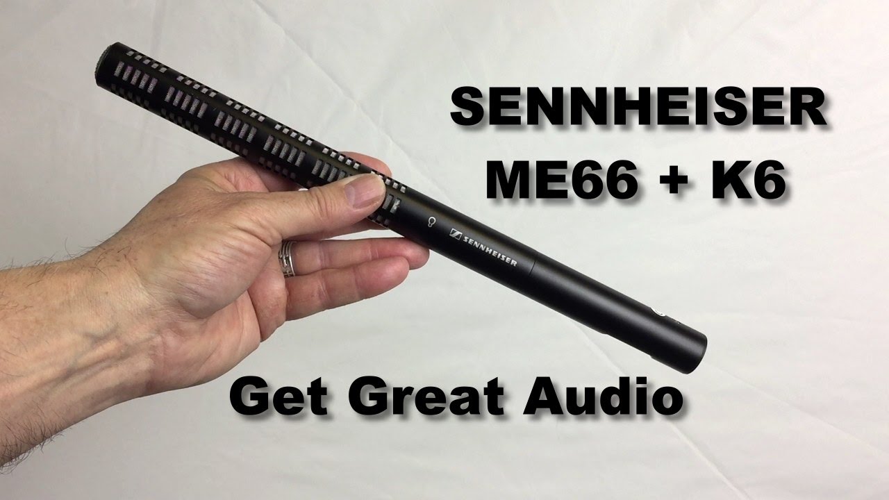 Sennheiser ME66 K6 Shotgun Microphone Tutorial for Making Great Audio,  iPhone - YouTube
