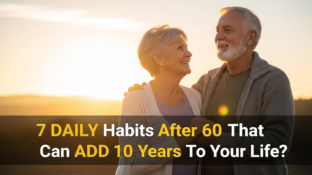 7 DAILY Habits After 60 That Can ADD 10 Years To Your Life - YouTube