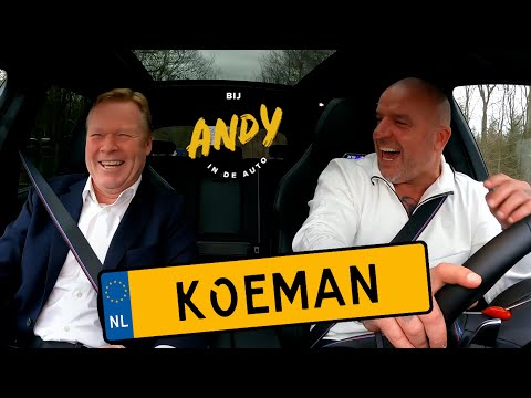 Ronald Koeman - Bij Andy in de auto!