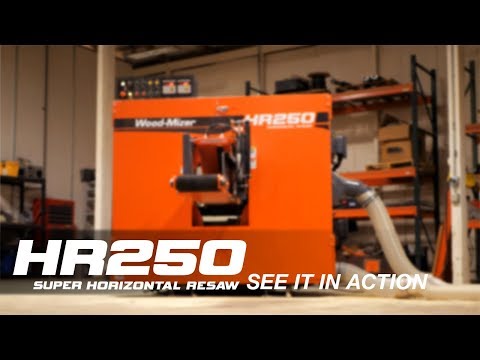 HR250 Horizontal Resaw in Action | Wood-Mizer