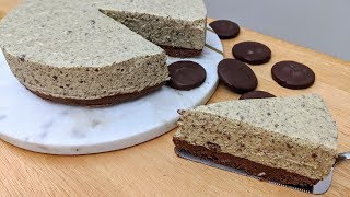 No Bake Choc Mint Cheesecake Recipe  I  Desserts Down Under