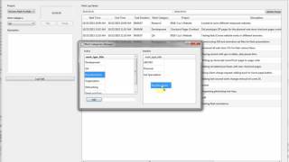 Work Logger Application Walkthrough screenshot 1