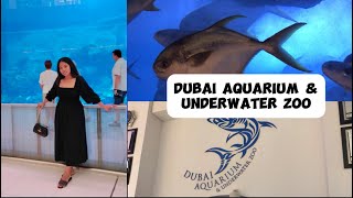 DUBAI AQUARIUM &UNDERWATER ZOO-HOME OF THOUSANDS OF AQUATIC ANIMALS