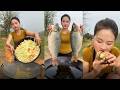 Amazing cooking yummy deep fried fish recipe
