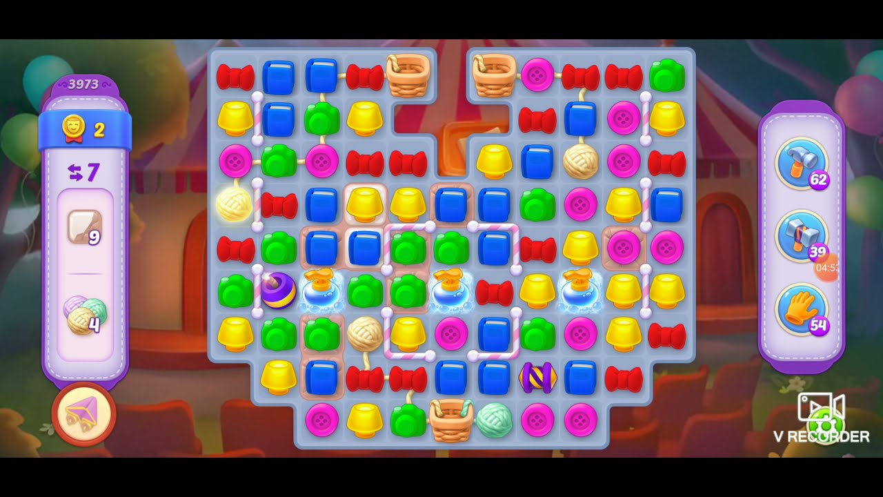 Homescapes 3973 level fail 6.3 stream video - with "Sundays - R.LUM.R" sound/Phono 