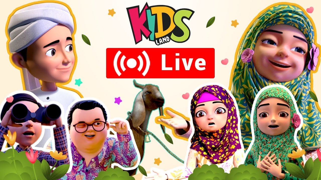 🔴Kids Land Urdu Cartoon Series Live | Watch Ghulam Rasool & Kaneez Fatima | Islamic Cartoon