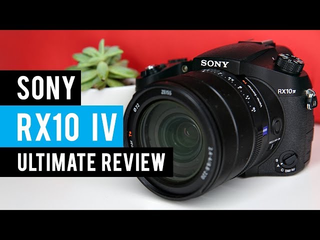 Sony Cyber‑Shot RX10 IV with 0.03 Second Auto-Focus & 25x Optical Zoom  (DSC-RX10M4), Black : Electronics 