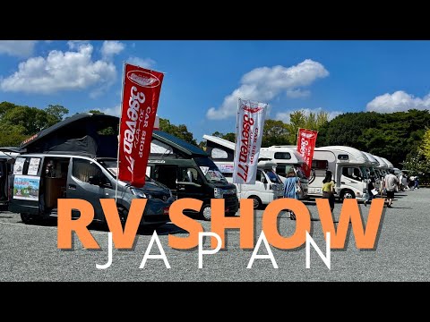 Japan RV Show in Kyushu | Going to Japan Camper Show 2024