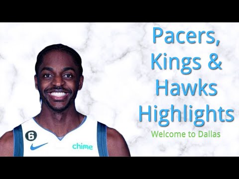 Justin Holiday Pacers, Kings & Hawks Highlights | Lengthy 3&D Wing (Welcome to Dallas)