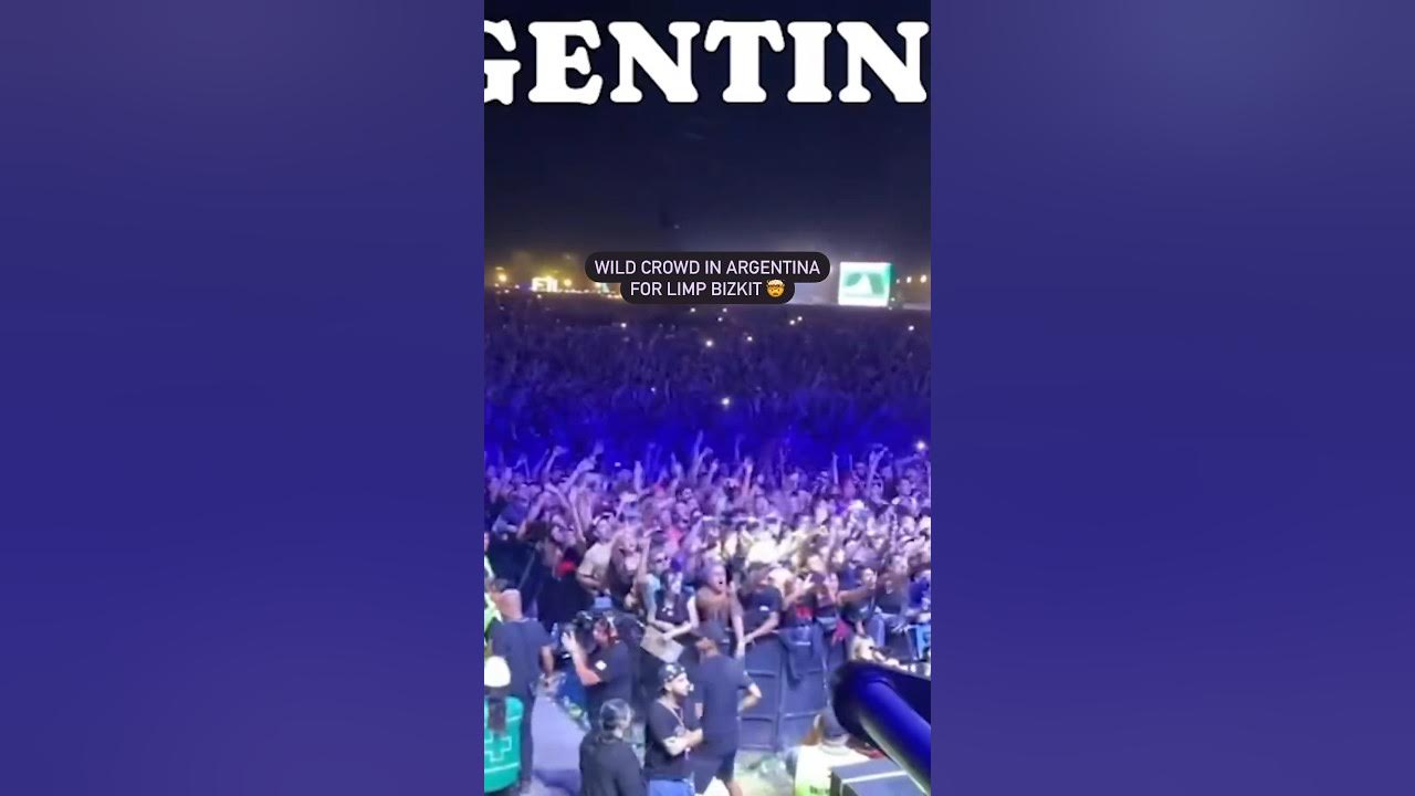 Wild Crowd in Argentina for Limp Bizkit π€― | SPIN Wild Crowd in Argentina for Limp Bizkit π€― | SPIN