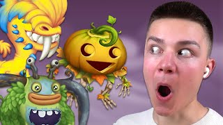 BABY PUNKLETON & Prismatic Incisaur!  Spooktacle Junior (My Singing Monsters: Dawn Of Fire)