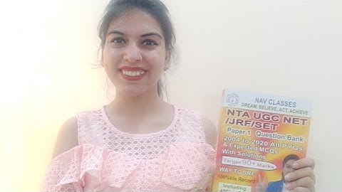 NET JRF Paper 1 Best Book Question Bank Live Ho Gya