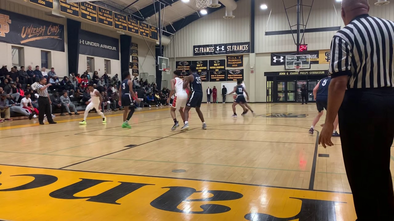 Carrington 3pointer Gilman/City basketball Baltimore Hoops Festival 01