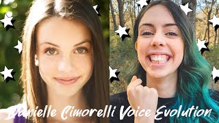 Dani Cimorelli Voice Evolution 2010 - 2019